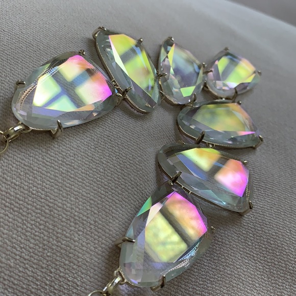 Kendra Scott RARE RETIRED iridescent Harlow - gold